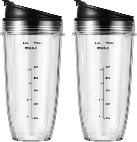 Pack 24oz ninja blender cups - blender,